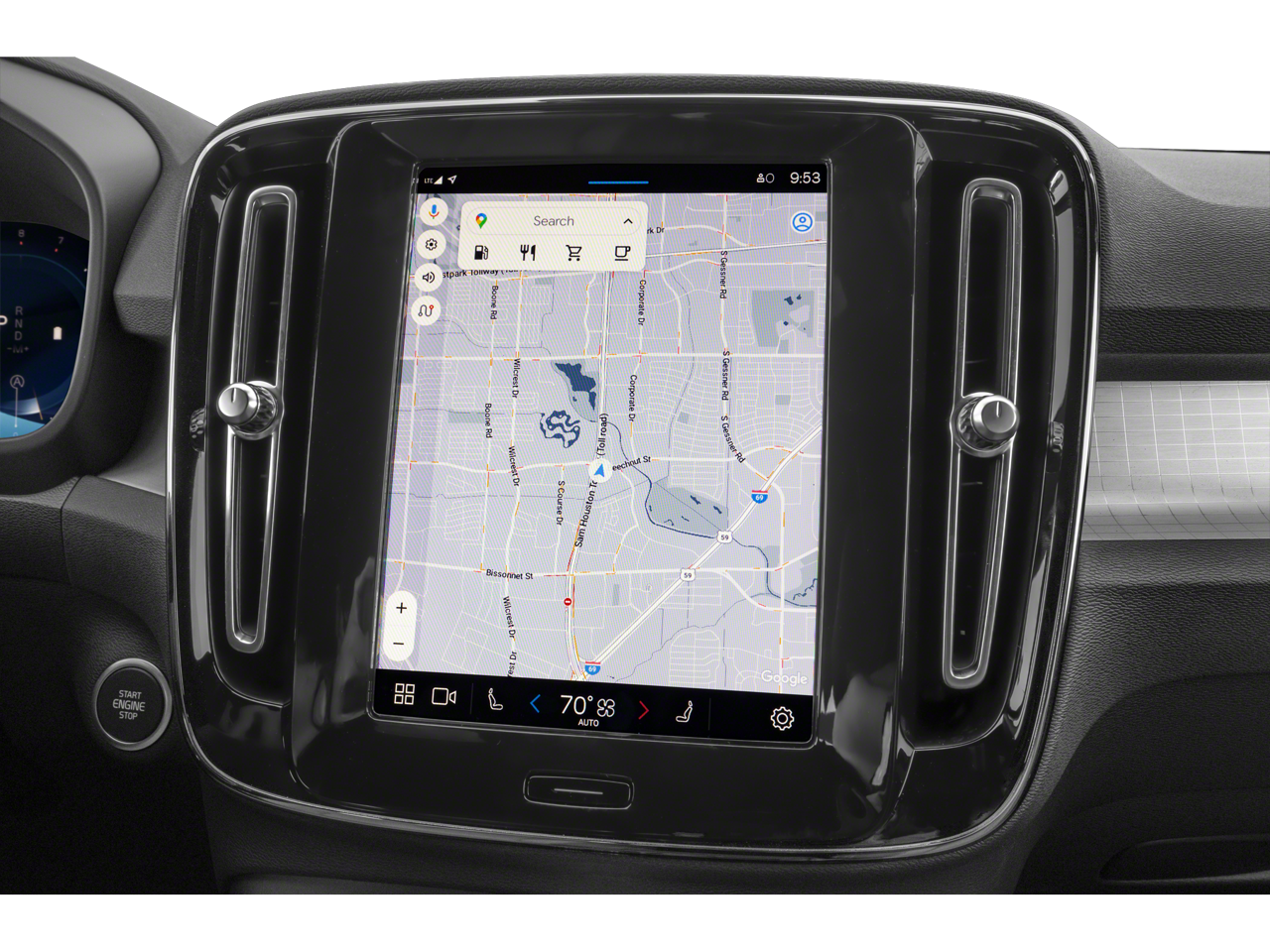 2025 Volvo XC40 Plus Dark Theme