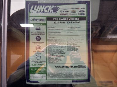 2021 RAM 1500 Limited