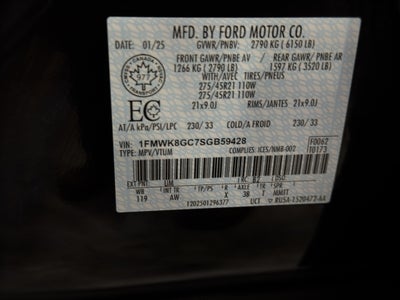 2025 Ford Explorer ST