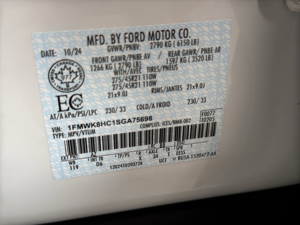 2025 Ford Explorer Platinum