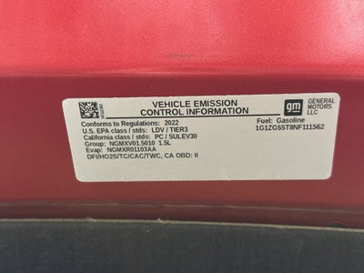 2022 Chevrolet Malibu RS