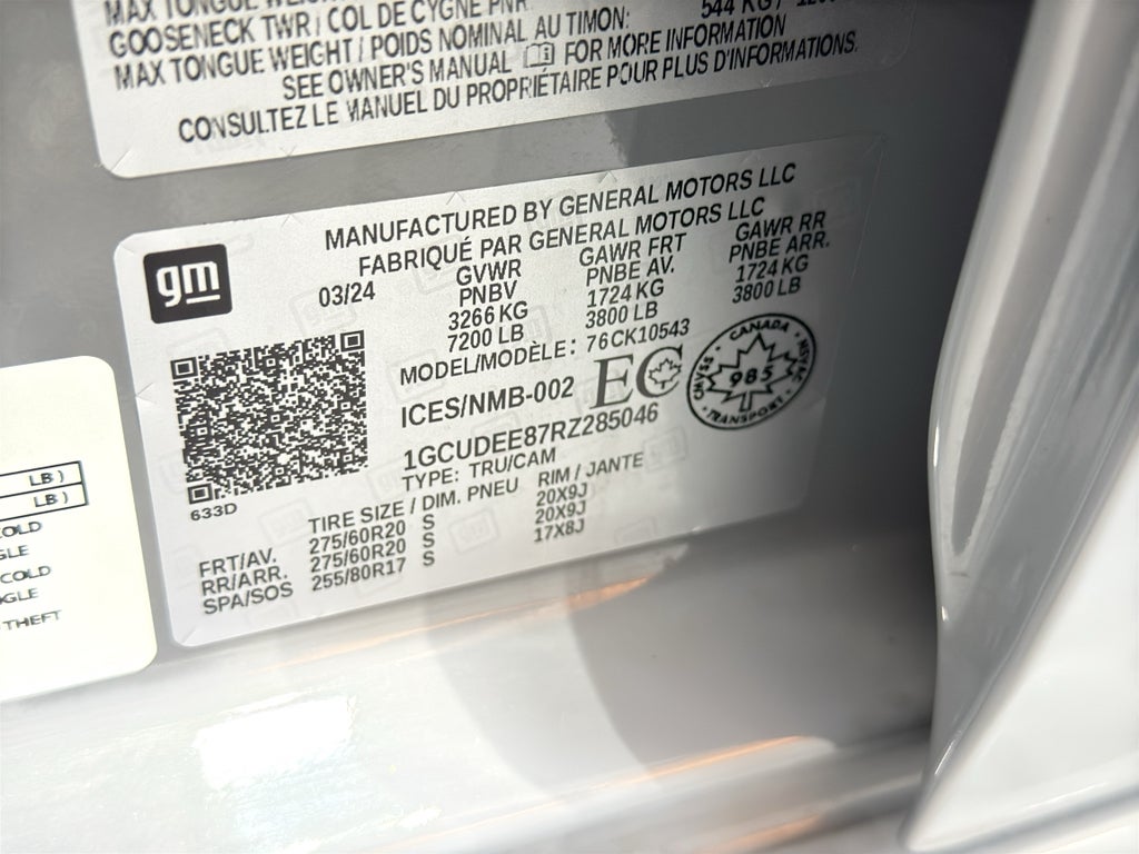 2024 Chevrolet Silverado 1500 RST