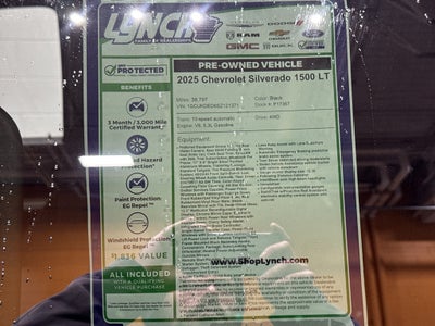 2025 Chevrolet Silverado 1500 LT