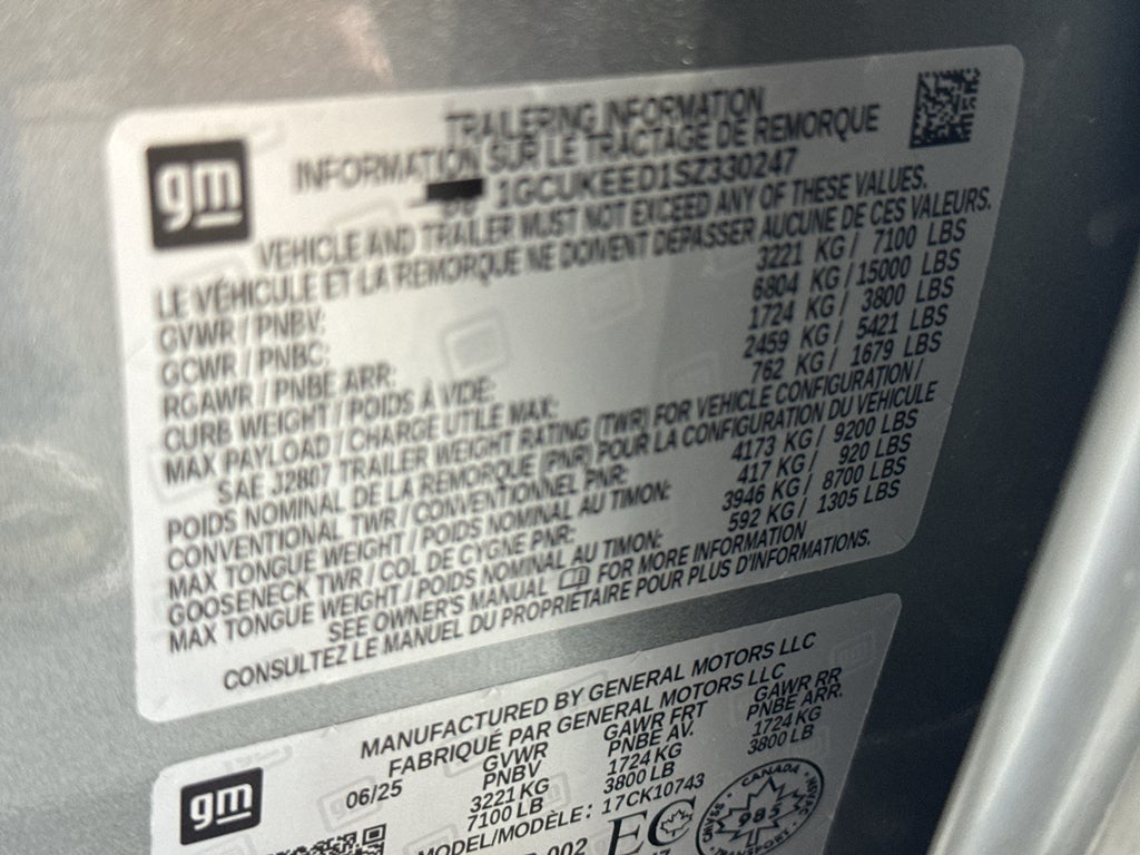 2025 Chevrolet Silverado 1500 RST