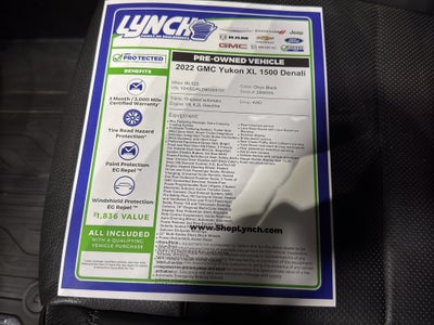2022 GMC Yukon XL Denali