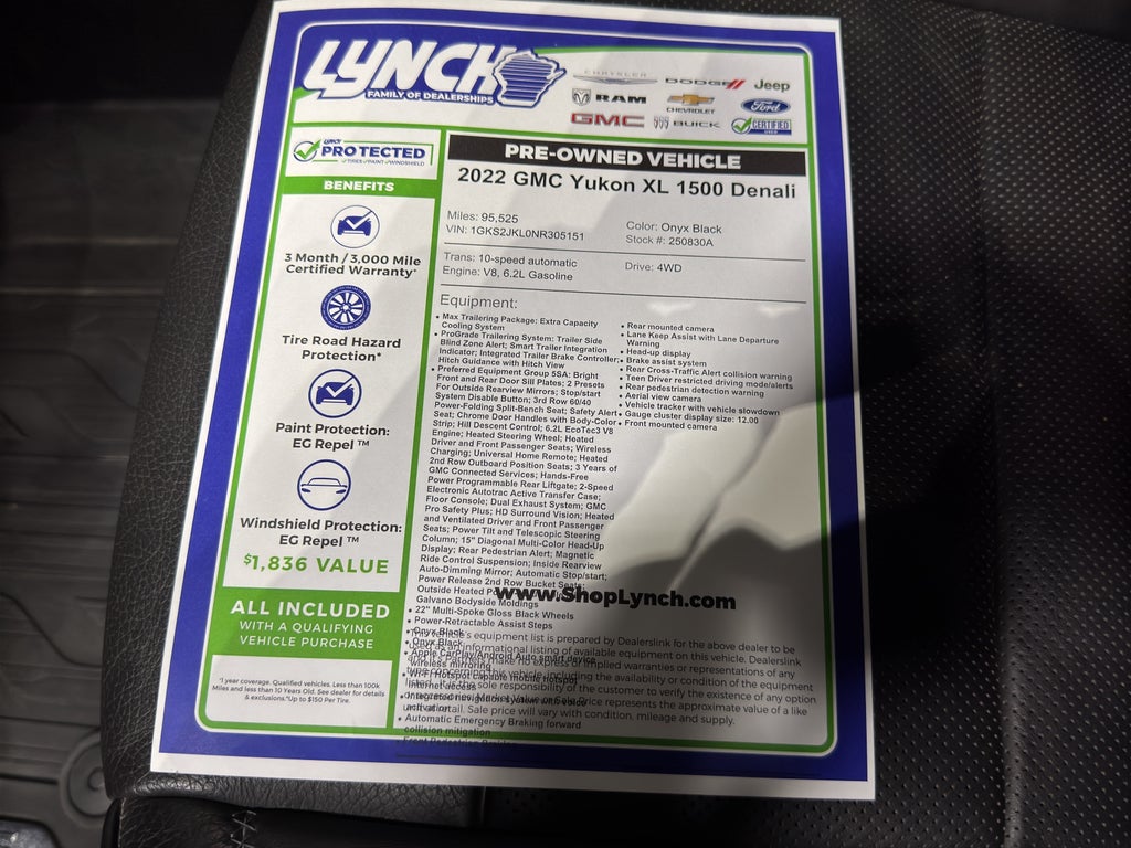 2022 GMC Yukon XL Denali