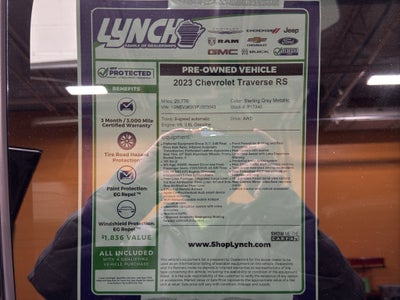 2023 Chevrolet Traverse RS