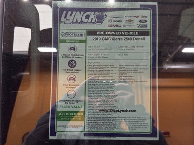 2019 GMC Sierra 2500 HD Denali