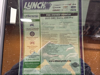 2025 GMC Sierra 3500 HD Pro