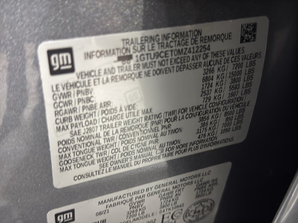 2021 GMC Sierra 1500 Elevation