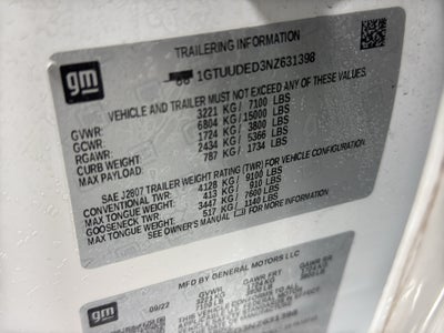 2022 GMC Sierra 1500 SLT