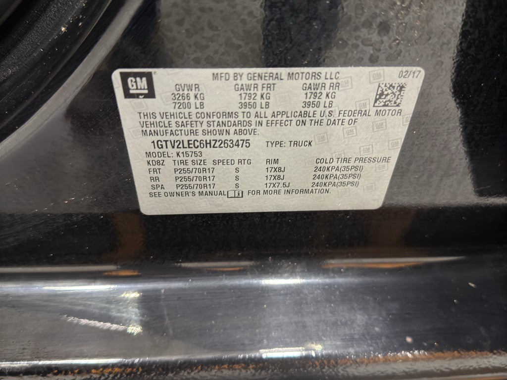 2017 GMC Sierra 1500 BASE