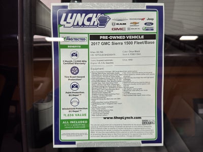 2017 GMC Sierra 1500 BASE