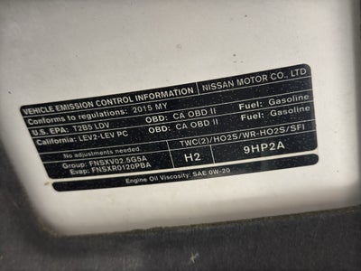 2015 Nissan Altima 2.5