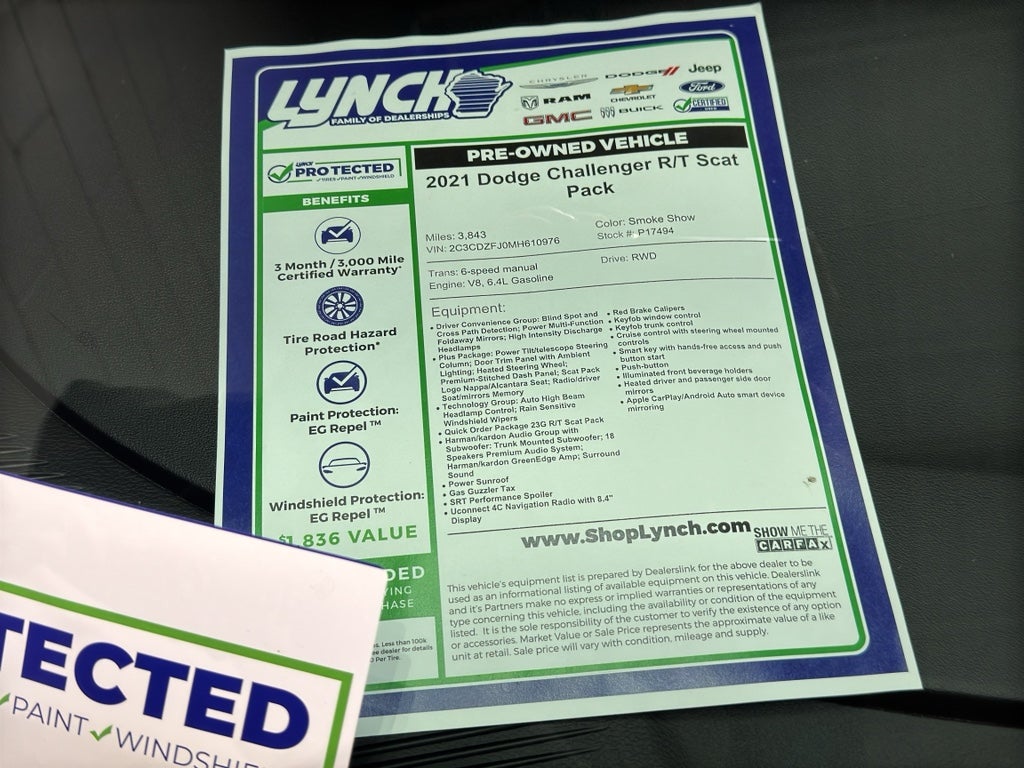 2021 Dodge Challenger R/T Scat Pack