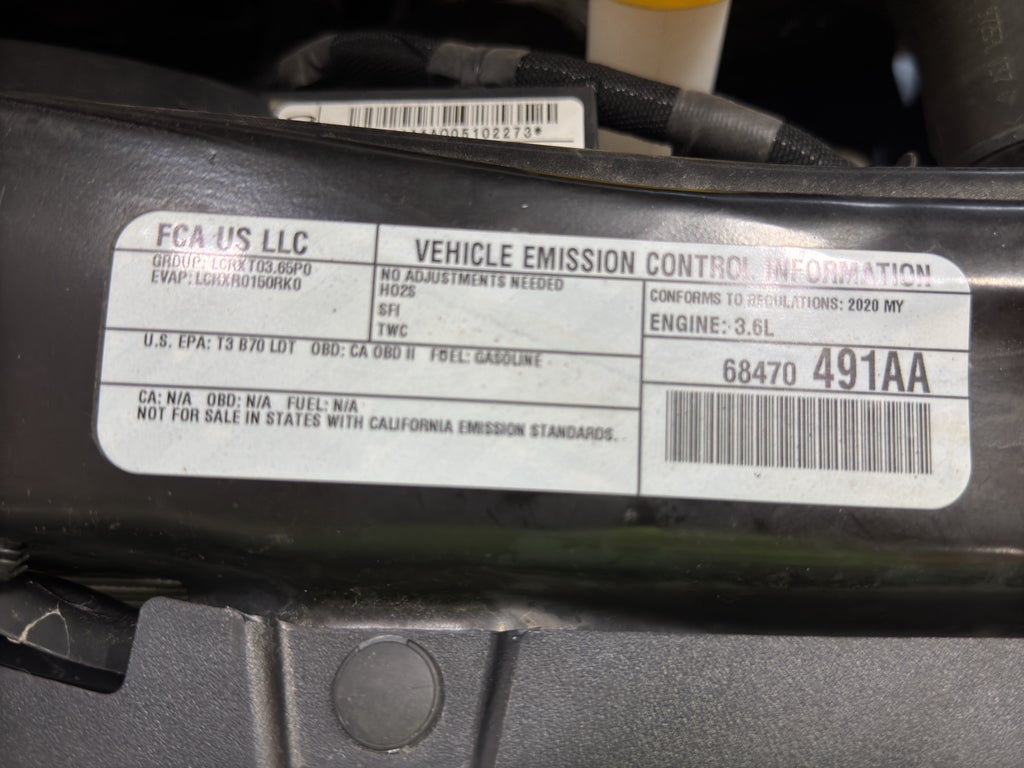 2020 Dodge Grand Caravan SE