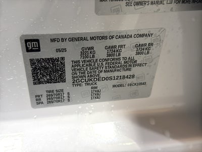 2025 Chevrolet Silverado 1500 LT