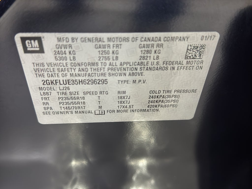 2017 GMC Terrain SLT