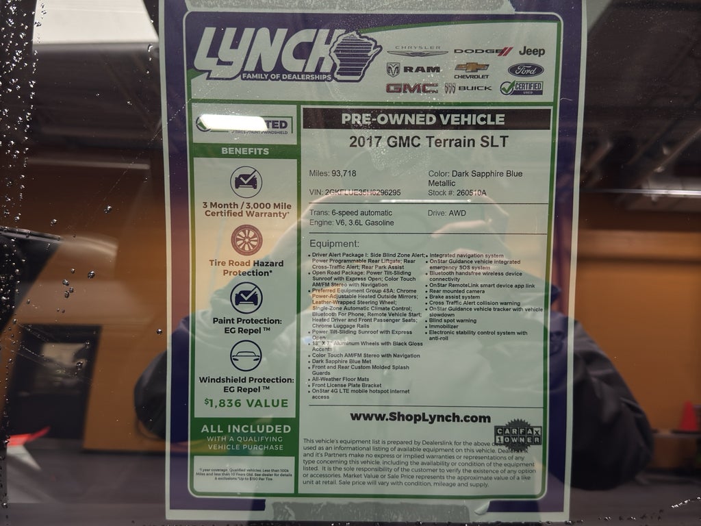 2017 GMC Terrain SLT