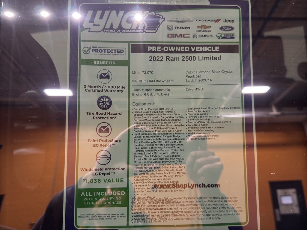 2022 RAM 2500 Limited