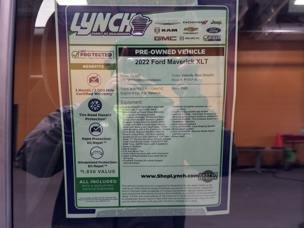 2022 Ford Maverick XL