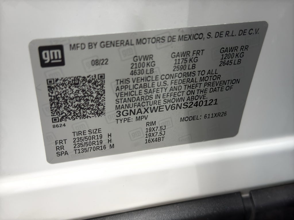 2022 Chevrolet Equinox RS