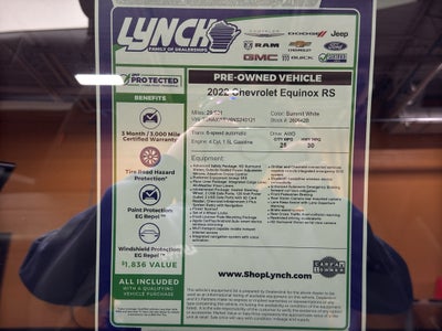 2022 Chevrolet Equinox RS