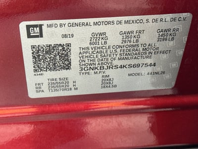 2019 Chevrolet Blazer RS