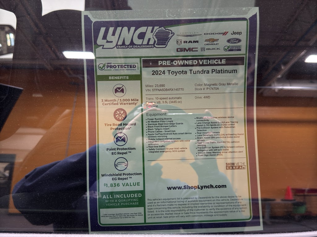 2024 Toyota Tundra 4WD Platinum