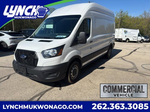 2024 Ford Transit Cargo Van T-250 148" Hi Rf 9070 GVWR RWD