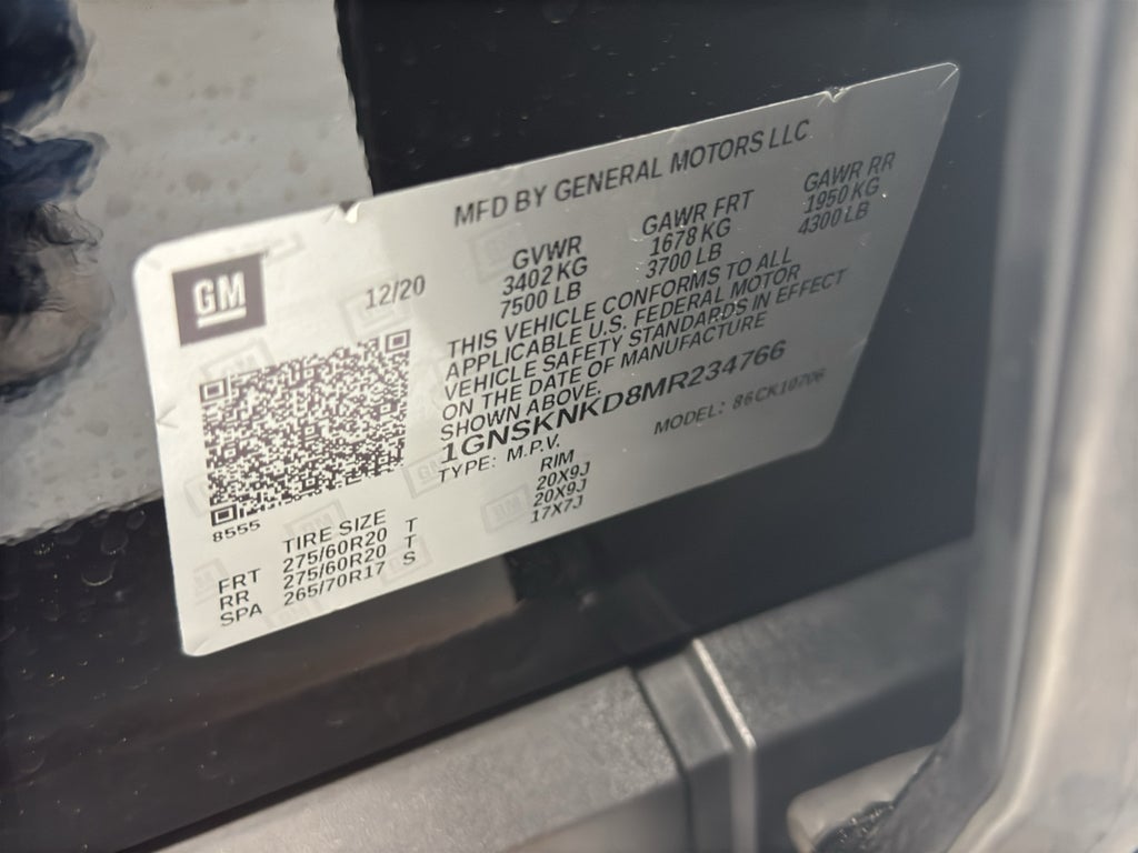 2021 Chevrolet Tahoe LT