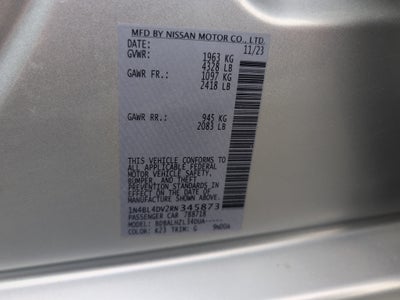 2024 Nissan Altima 2.5 SV