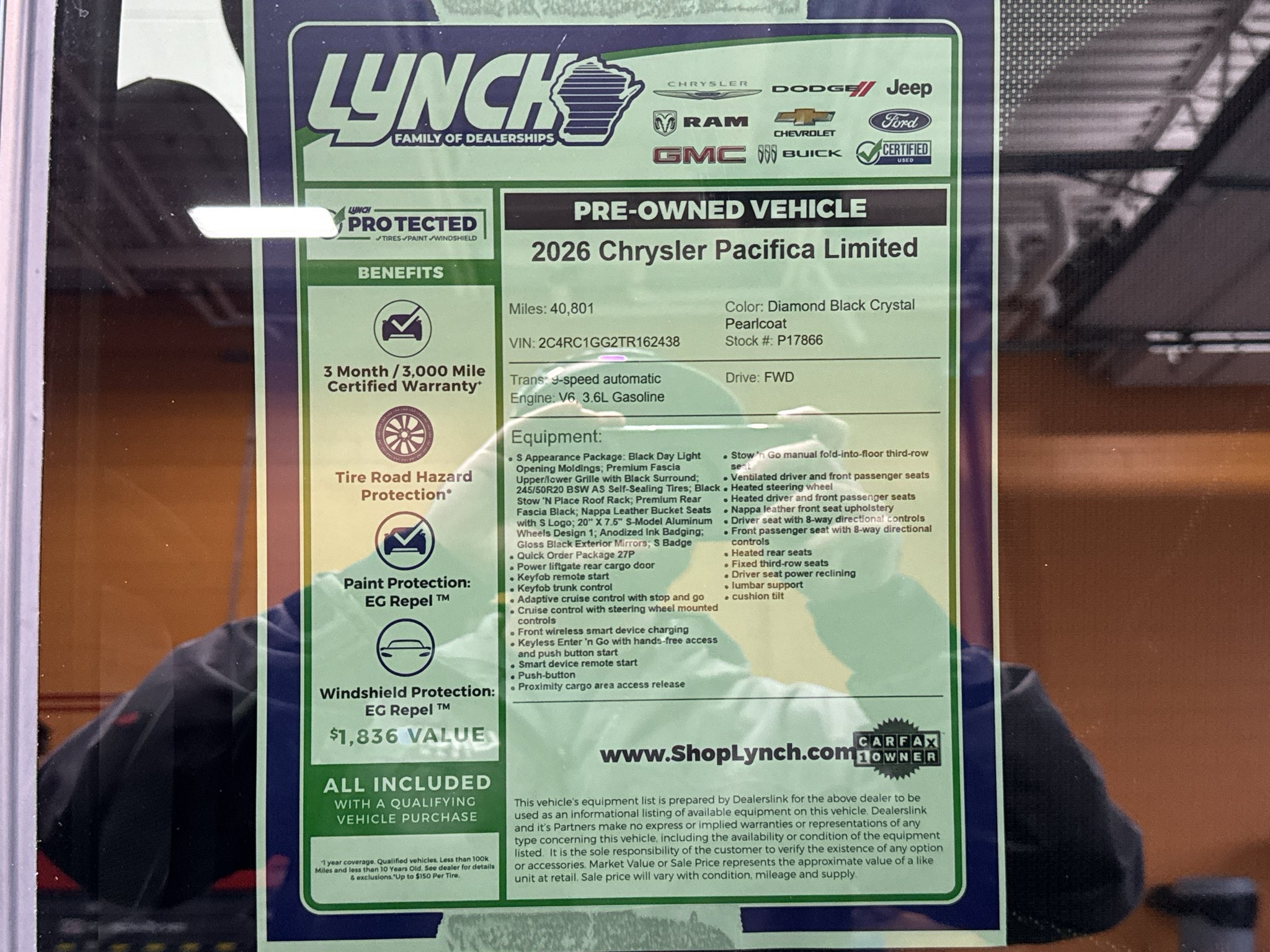 2026 Chrysler Pacifica Limited