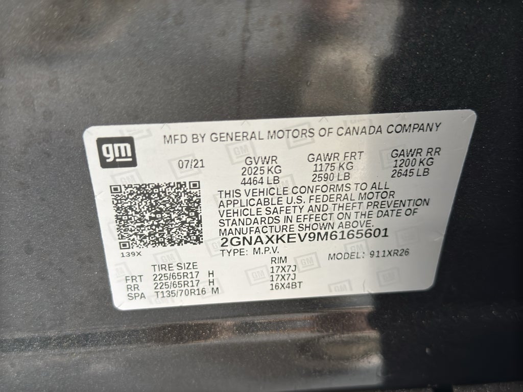 2021 Chevrolet Equinox LT