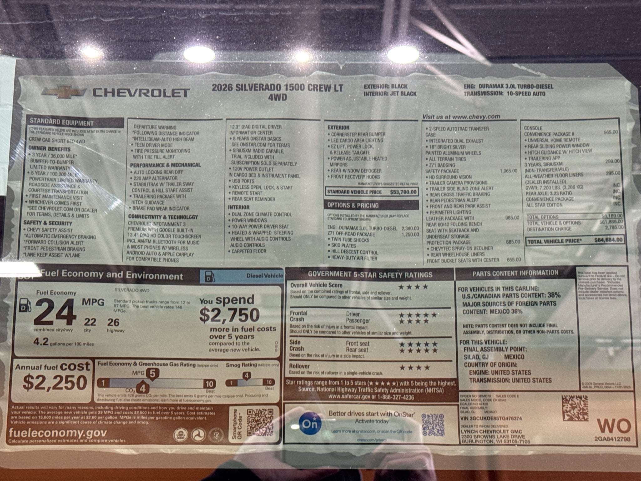 2026 Chevrolet Silverado 1500 LT
