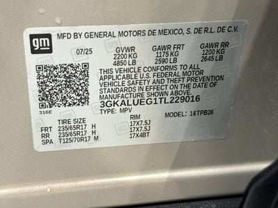 2026 GMC Terrain Elevation