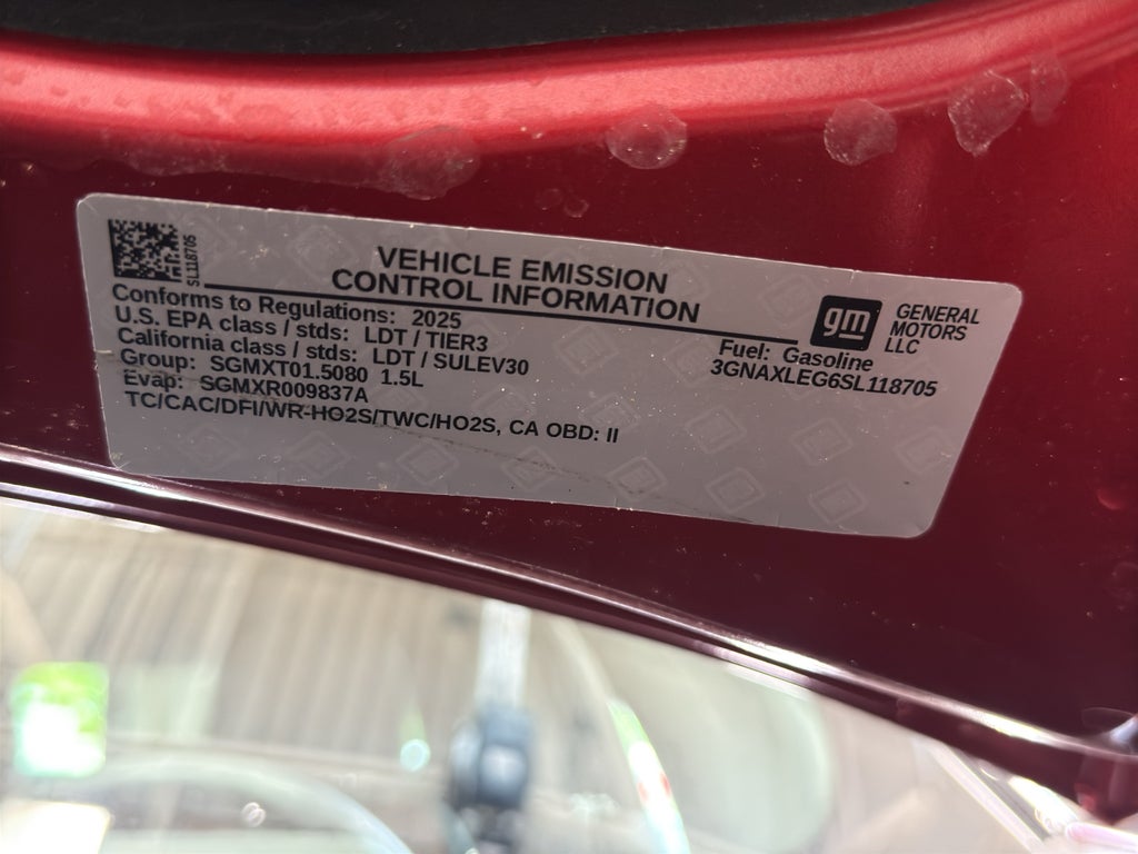 2025 Chevrolet Equinox RS