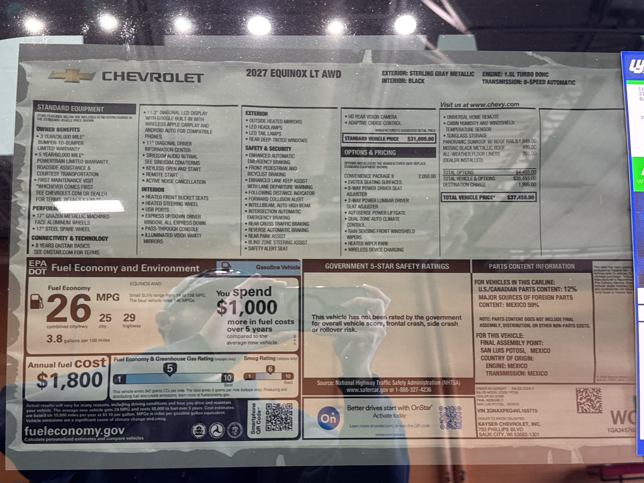 2027 Chevrolet Equinox LT