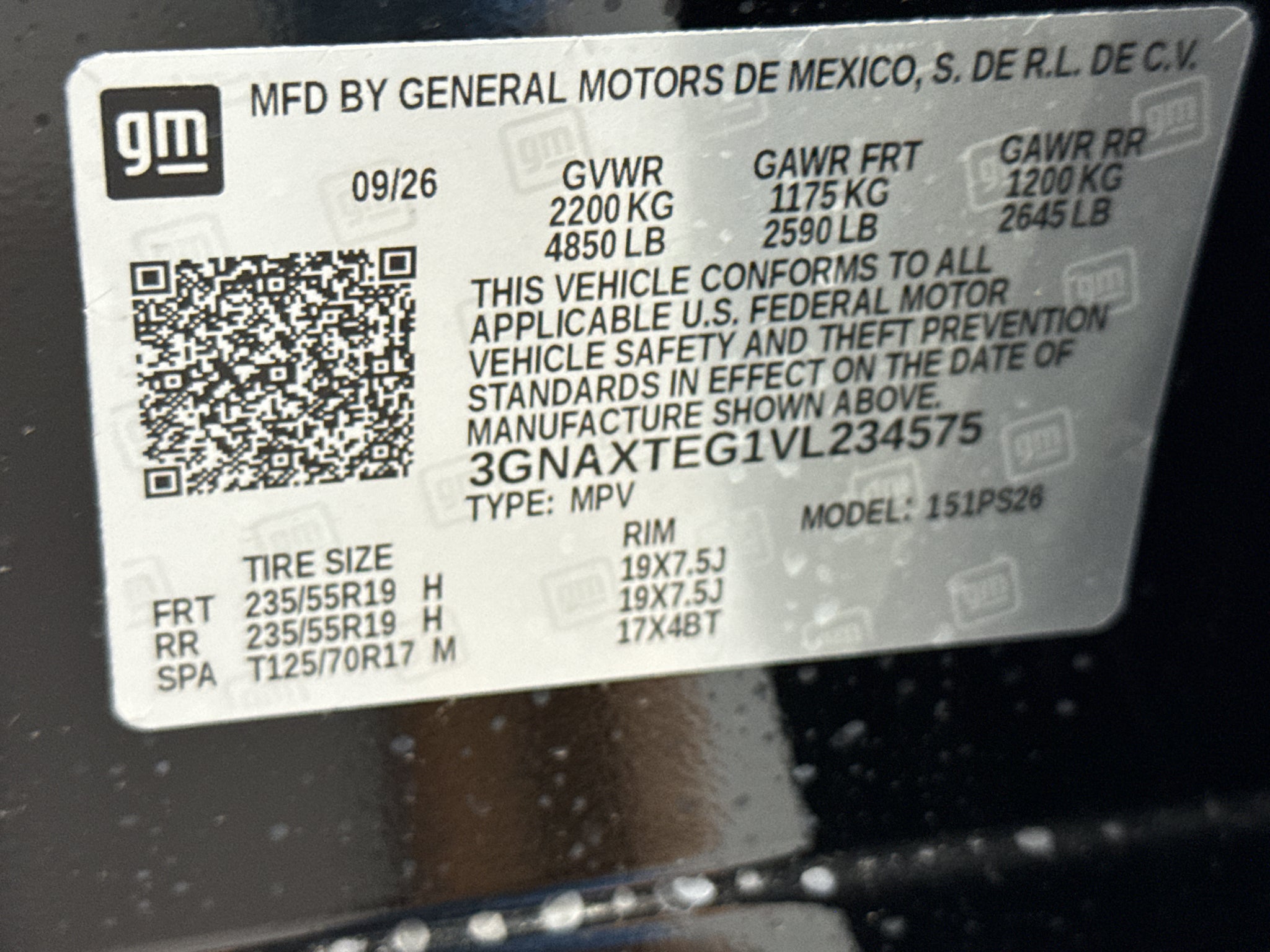 2027 Chevrolet Equinox RS