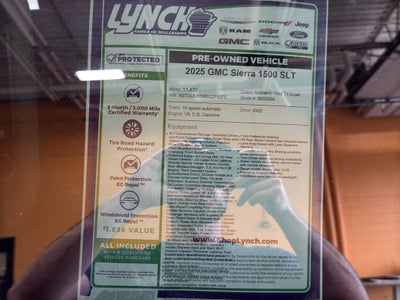 2025 GMC Sierra 1500 SLT
