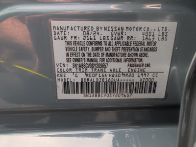 2025 Nissan Sentra SV