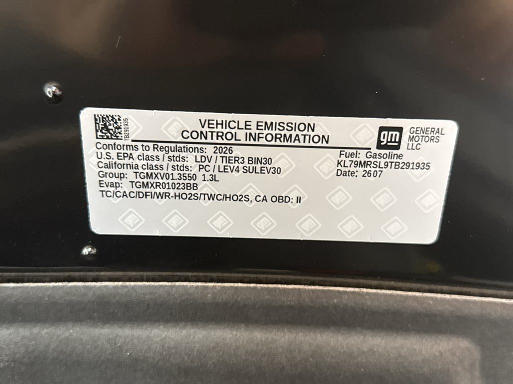 2026 Chevrolet Trailblazer LT