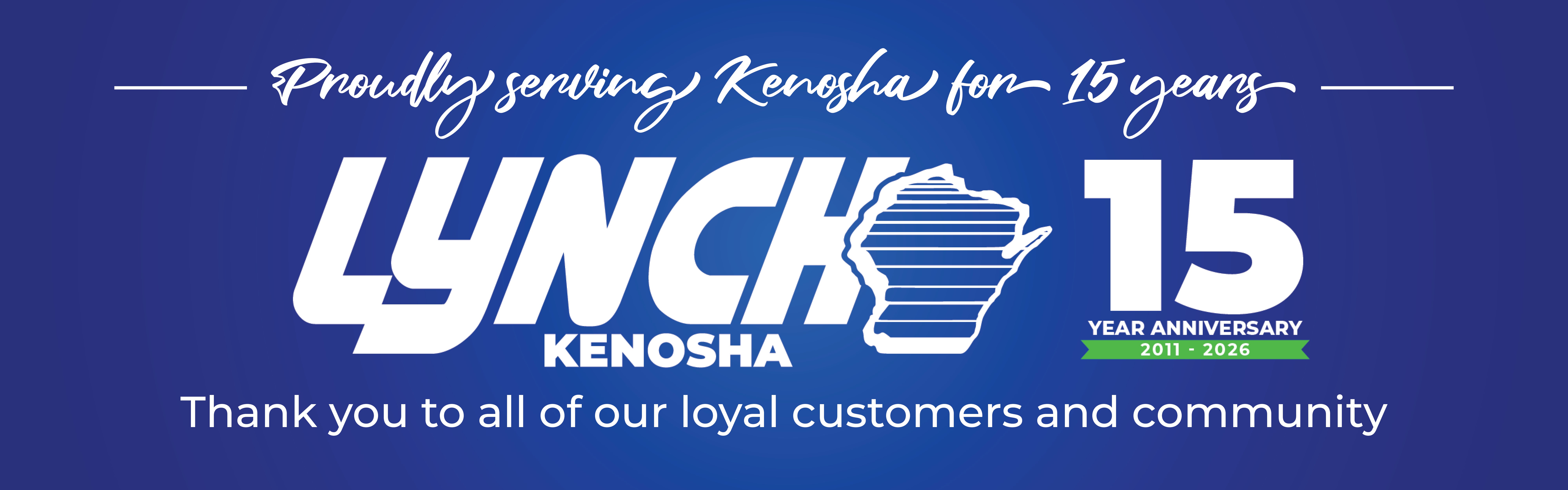 Lynch Celebrating 15 years