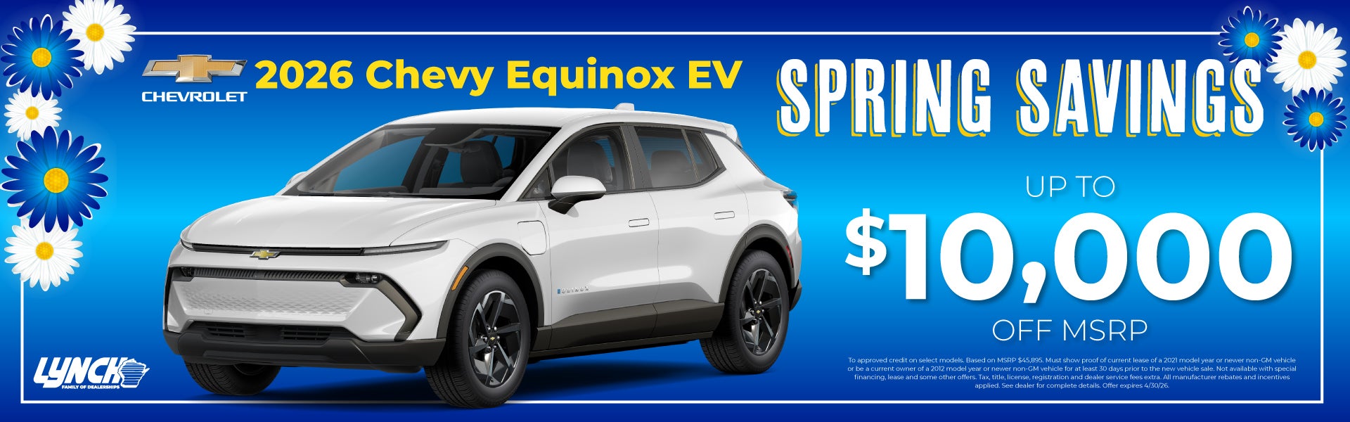chevy equinox ev savings at lynch kenosha