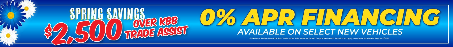 spring savings at Lynch Chevy Kenosha