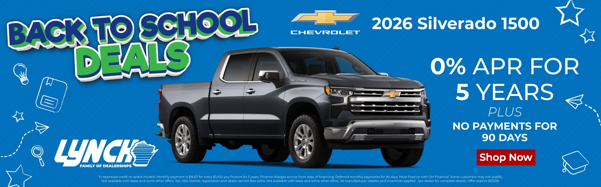 Lynch Back to school silverado 