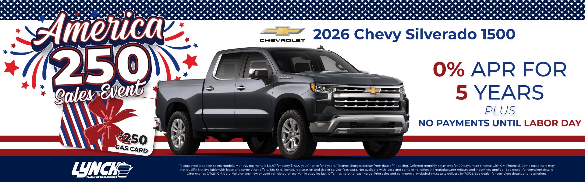 Silverado offer at Lynch Kenosha