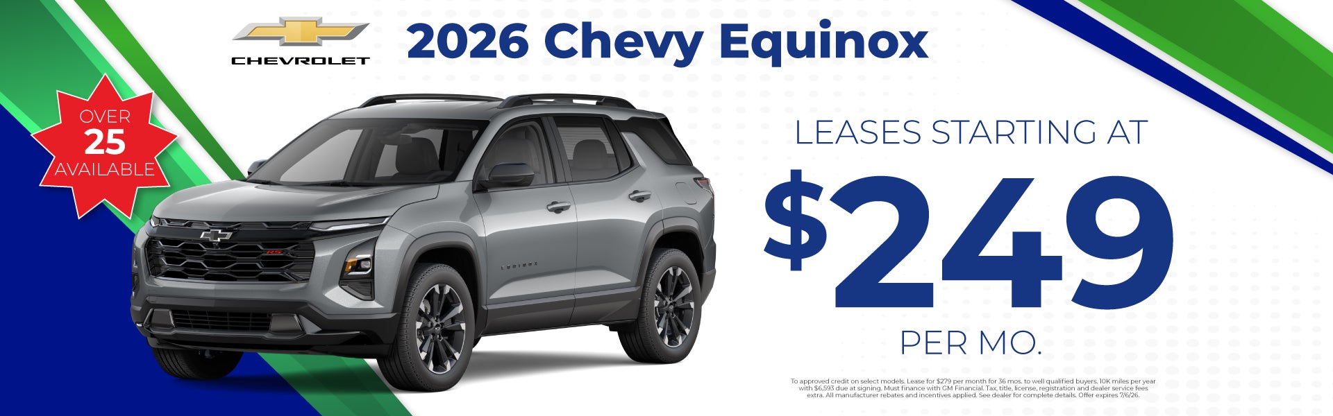 Equinox offer at Lynch Kenosha