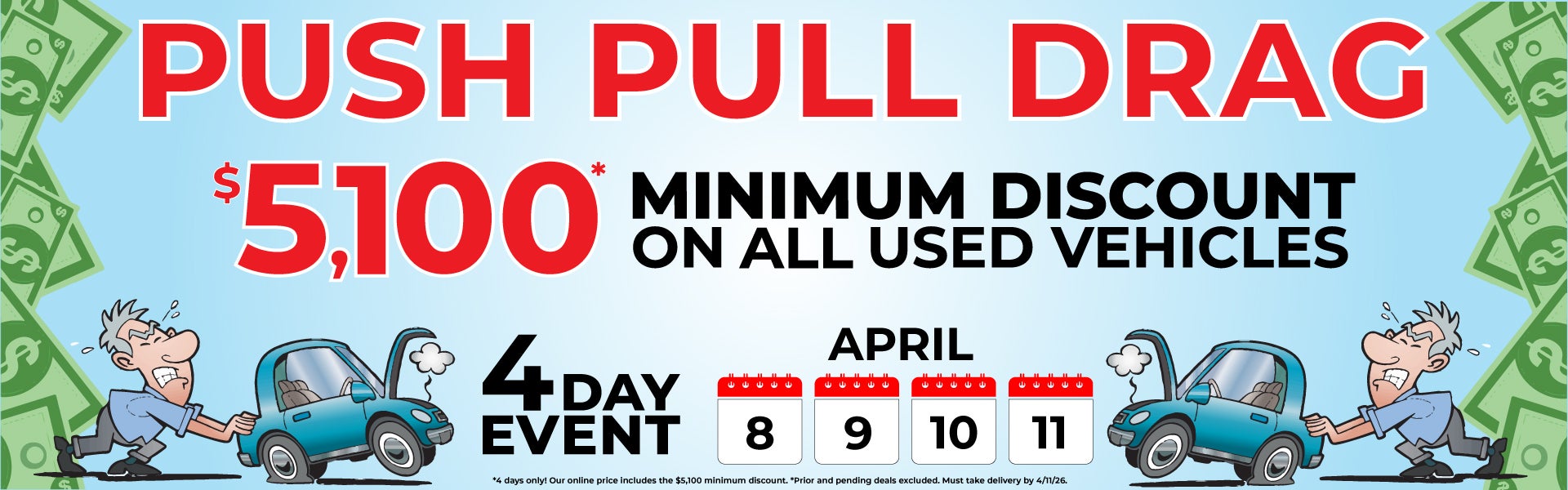 Push Pull Drag event at lynch