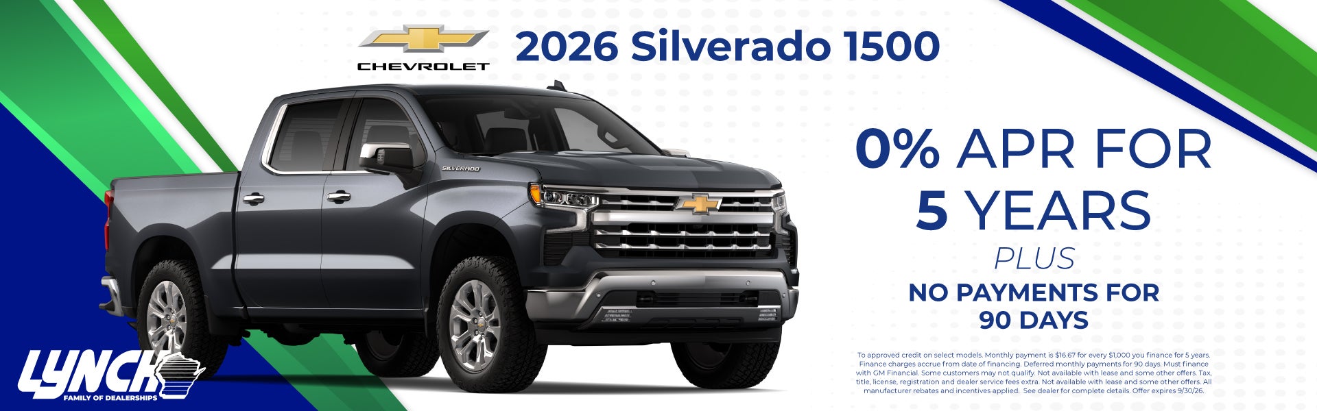 lynch Chevy Kenosha Silverado Offer